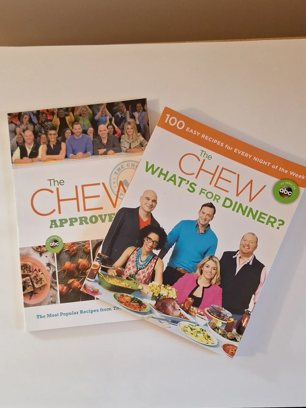 The Chew - 2 Cookbook Set